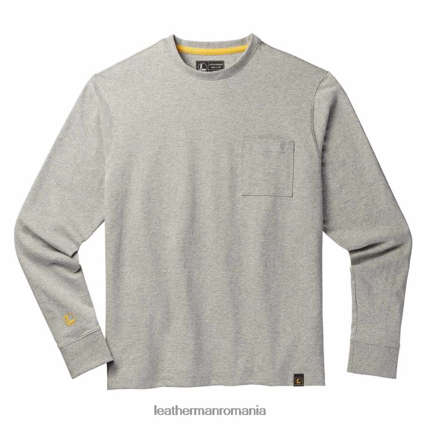leatherman_tricou_cu_maneca_lunga_basics_gri_imbracaminte_jvj80x86.jpg Leatherman tricou cu mânecă lungă basics gri îmbrăcăminte JVJ80X86 - Image 1