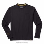 Leatherman tricou cu mânecă lungă basics negru îmbrăcăminte JVJ80X85