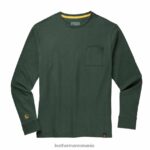 Leatherman tricou cu mânecă lungă basics verde îmbrăcăminte JVJ80X87