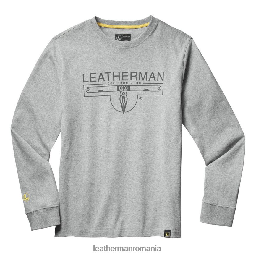 Leatherman Tricou cu mânecă lungă cu logo 1983 gri îmbrăcăminte JVJ80X89 - Image 1