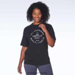 Leatherman tricou cu mânecă scurtă cu insigna patrimoniului negru îmbrăcăminte JVJ80X94 - Image 2