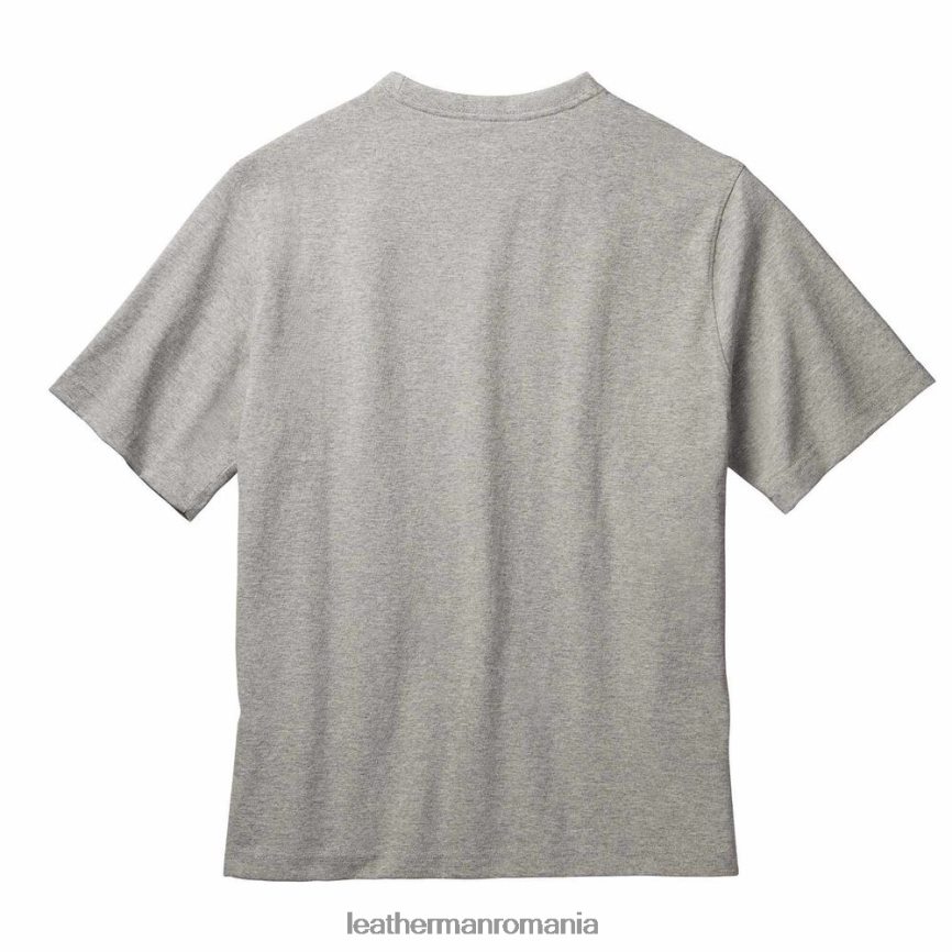 Leatherman Tricou cu mânecă scurtă cu logo 1983 gri îmbrăcăminte JVJ80X101 - Image 3