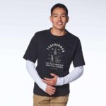 Leatherman tricou cu mânecă scurtă pst heritage negru îmbrăcăminte JVJ80X97 - Image 2